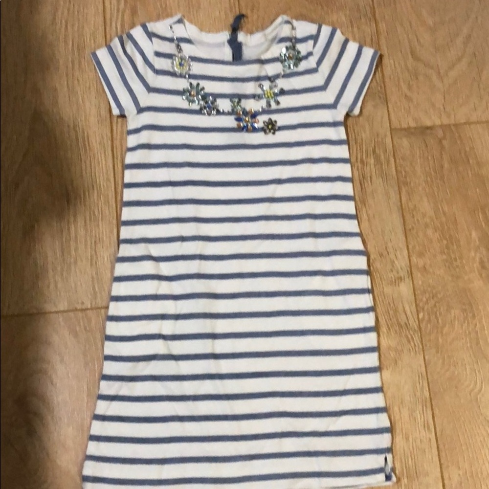 Dress / tunic with stones. Stripes